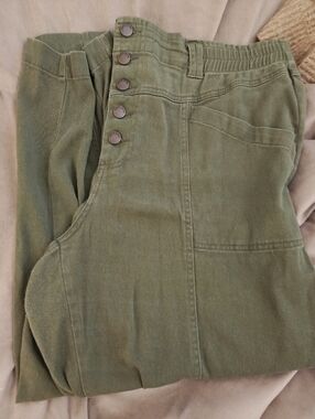 Knox Rose Olive Green Utility Pants
